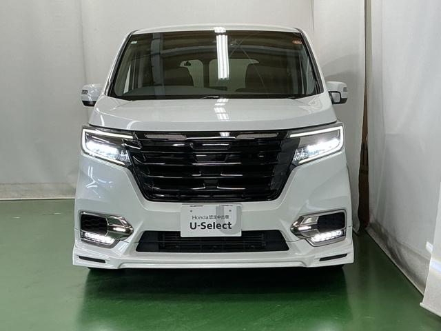 ステップワゴンスパーダ スパーダ・クールスピリットホンダセンシング　ドラレコ　ナビ　Ｒカメラ　ブルートゥース　サイドエアバック　スマートキ　左右電動スライドドア　バックモニタ　地ＴＶ　三列シート　ＵＳＢ　助手席エアバッグ　ドライブレコーダ　ＡＡＣ　横滑り防止機能（6枚目）