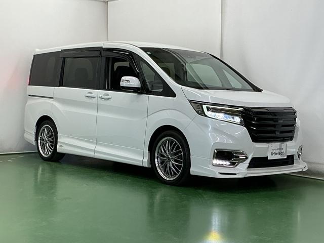 ステップワゴンスパーダ スパーダ・クールスピリットホンダセンシング　ドラレコ　ナビ　Ｒカメラ　ブルートゥース　サイドエアバック　スマートキ　左右電動スライドドア　バックモニタ　地ＴＶ　三列シート　ＵＳＢ　助手席エアバッグ　ドライブレコーダ　ＡＡＣ　横滑り防止機能（7枚目）