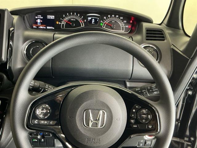 N-BOXカスタム L ドラレコ ナビ Rカメラ ブルートゥース 両席電動スライドドア Pソナー サイドエアバッグ Aストップ シートヒータ ベンチシート 点検記録簿 キーフリーシステム LEDライト リアカメ AC ETC(24枚目)