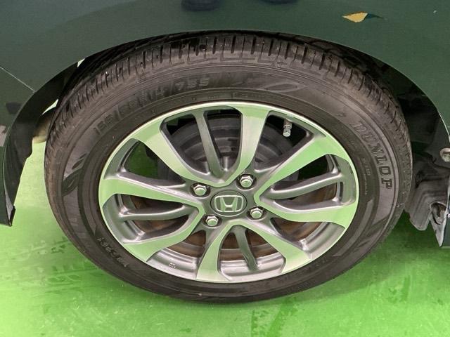 N-BOXカスタム L ドラレコ ナビ Rカメラ ブルートゥース 両席電動スライドドア Pソナー サイドエアバッグ Aストップ シートヒータ ベンチシート 点検記録簿 キーフリーシステム LEDライト リアカメ AC ETC(35枚目)