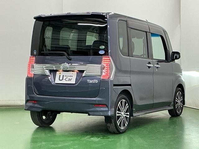 タント カスタムRSトップエディションSAII ナビ Rカメラ ブルートゥース フルセグTV 両側パワードア 前後誤発進抑制 地デジ キーフリーシステム ターボ スマートキー Bカメラ ETC DVD再生 盗難防止システム パワステ Wエアバック(8枚目)