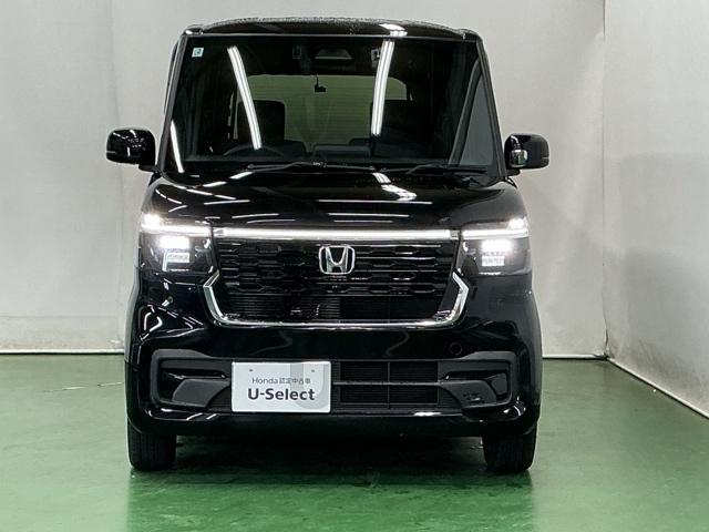 N-BOXカスタム ベースグレード ドラレコ ナビ Rカメラ ブルートゥース USB接続 CMBS Dレコ ベンチシート オートエアコン スマートキ LED 盗難防止装置 クルコン ETC バックカメラ フルセグTV パワーステアリング(6枚目)