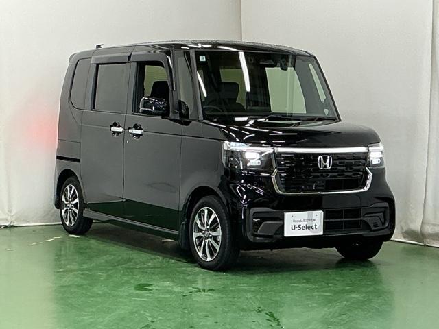 N-BOXカスタム ベースグレード ドラレコ ナビ Rカメラ ブルートゥース USB接続 CMBS Dレコ ベンチシート オートエアコン スマートキ LED 盗難防止装置 クルコン ETC バックカメラ フルセグTV パワーステアリング(7枚目)