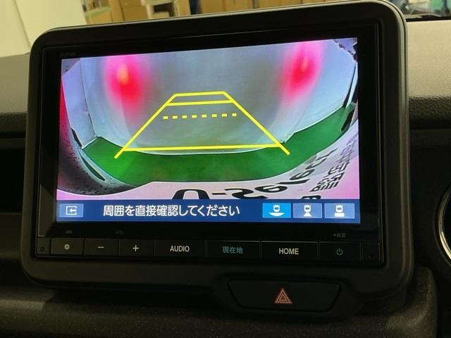 N-BOXカスタム ベースグレード ドラレコ ナビ Rカメラ ブルートゥース USB接続 CMBS Dレコ ベンチシート オートエアコン スマートキ LED 盗難防止装置 クルコン ETC バックカメラ フルセグTV パワーステアリング(12枚目)