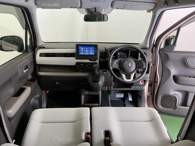 N-WGN Lホンダセンシング ナビ Rカメラ ブルートゥース フルセグ ETC装備 Bモニタ 誤発進抑制 LEDランプ シートヒータ オートライト DVD 横滑り防止機能 USBポート パーキングセンサー セキュリティアラーム(2枚目)