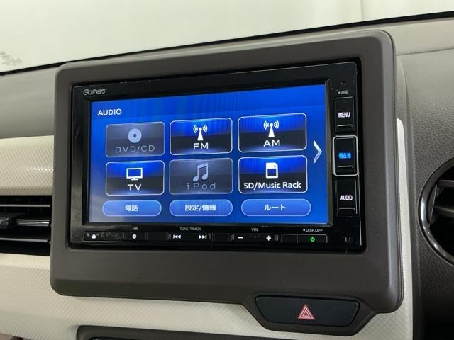 N-WGN Lホンダセンシング ナビ Rカメラ ブルートゥース フルセグ ETC装備 Bモニタ 誤発進抑制 LEDランプ シートヒータ オートライト DVD 横滑り防止機能 USBポート パーキングセンサー セキュリティアラーム(11枚目)