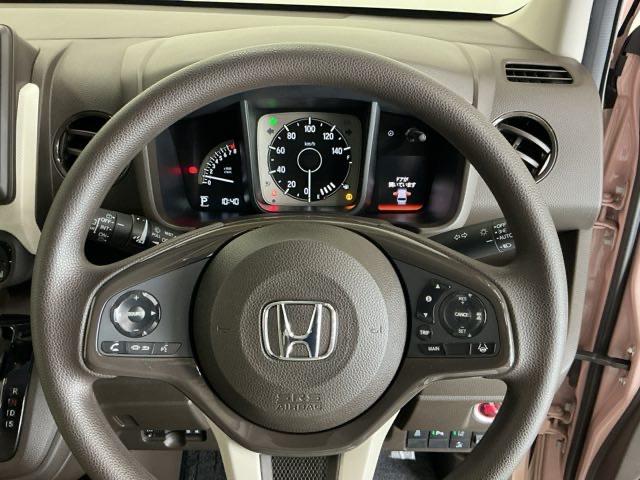 N-WGN Lホンダセンシング ナビ Rカメラ ブルートゥース フルセグ ETC装備 Bモニタ 誤発進抑制 LEDランプ シートヒータ オートライト DVD 横滑り防止機能 USBポート パーキングセンサー セキュリティアラーム(25枚目)