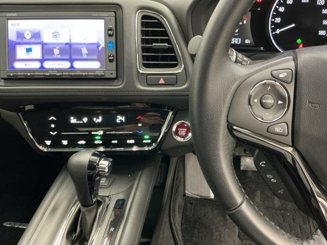 ヴェゼル X・ホンダセンシング ナビ Rカメラ ブルートゥース フルセグTV Wエアバッグ 盗難防止 アクティブクルーズコントロール オートエアコン LEDランプ 衝突軽減ブレ-キ パワステ 整備記録簿 カーテンエアバック ABS(3枚目)