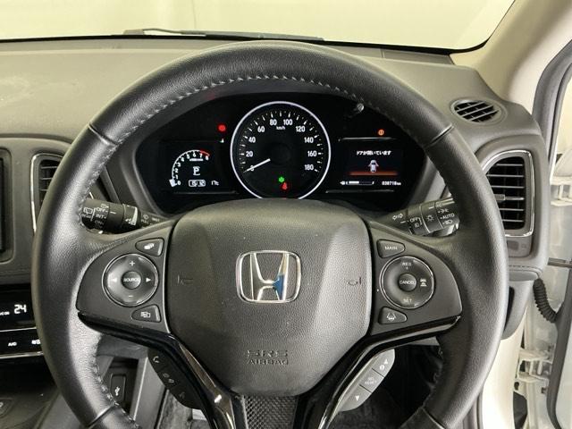 ヴェゼル X・ホンダセンシング ナビ Rカメラ ブルートゥース フルセグTV Wエアバッグ 盗難防止 アクティブクルーズコントロール オートエアコン LEDランプ 衝突軽減ブレ-キ パワステ 整備記録簿 カーテンエアバック ABS(21枚目)