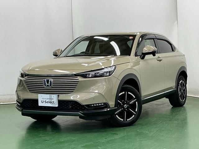 ヴェゼル e:HEVX ドラレコ ナビ Rカメラ ブルートゥース ソナー クルコン エアコン シ-トヒ-タ- スマキー VSA LEDライト ETC車載器 DVD エアバッグ ABS 地デジTV キーレスエントリー(10枚目)