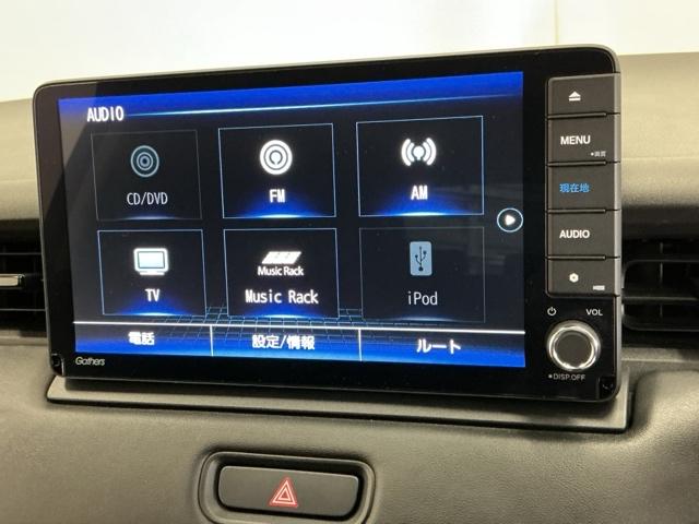 ヴェゼル e:HEVX ドラレコ ナビ Rカメラ ブルートゥース ソナー クルコン エアコン シ-トヒ-タ- スマキー VSA LEDライト ETC車載器 DVD エアバッグ ABS 地デジTV キーレスエントリー(11枚目)