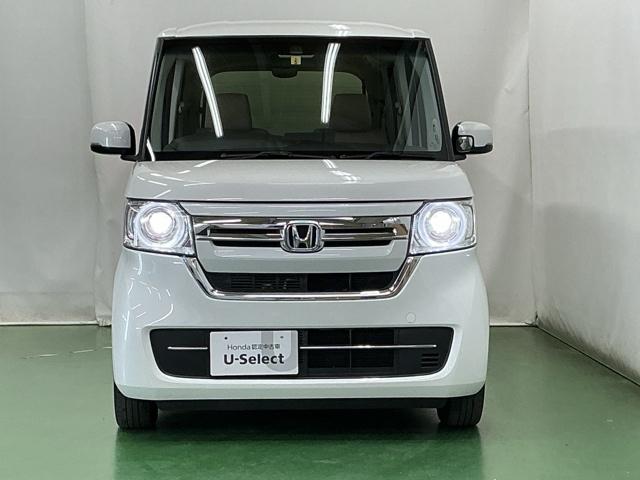Ｎ－ＢＯＸ Ｌ　ナビ　Ｒカメラ　ブルートゥース　フルセグ　衝突回避支援ブレーキ　Ｉ－ＳＴＯＰ　クリソナ　ＰＷ　パワステ　Ｓヒーター　スマ－トキ－　Ｂカメ　地デジＴＶ　横滑り防止　整備記録簿　ＬＥＤライト　エアコン付き（6枚目）