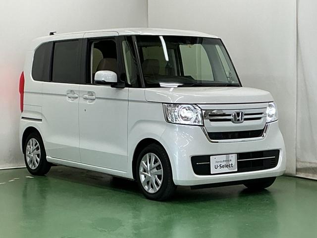 Ｎ－ＢＯＸ Ｌ　ナビ　Ｒカメラ　ブルートゥース　フルセグ　衝突回避支援ブレーキ　Ｉ－ＳＴＯＰ　クリソナ　ＰＷ　パワステ　Ｓヒーター　スマ－トキ－　Ｂカメ　地デジＴＶ　横滑り防止　整備記録簿　ＬＥＤライト　エアコン付き（7枚目）