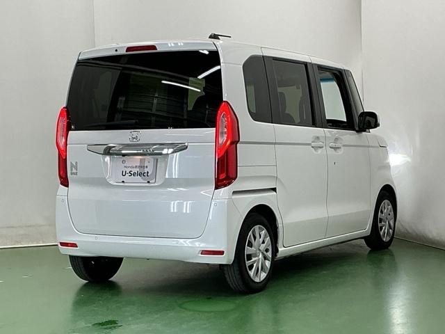 Ｎ－ＢＯＸ Ｌ　ナビ　Ｒカメラ　ブルートゥース　フルセグ　衝突回避支援ブレーキ　Ｉ－ＳＴＯＰ　クリソナ　ＰＷ　パワステ　Ｓヒーター　スマ－トキ－　Ｂカメ　地デジＴＶ　横滑り防止　整備記録簿　ＬＥＤライト　エアコン付き（8枚目）