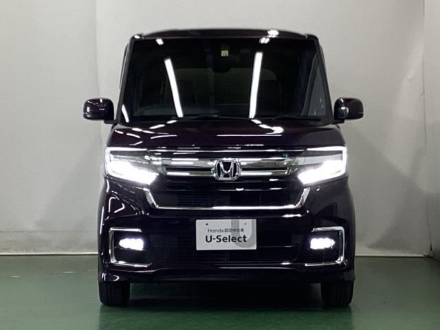 Ｎ－ＢＯＸカスタム Ｌ　ドラレコ　ナビ　Ｒカメラ　ブルートゥース　両席電動スライドドア　Ｐソナー　サイドエアバッグ　Ａストップ　シートヒータ　ベンチシート　点検記録簿　キーフリーシステム　ＬＥＤライト　リアカメ　ＡＣ　ＥＴＣ（6枚目）