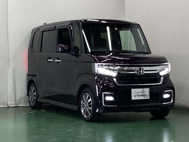 Ｎ－ＢＯＸカスタム Ｌ　ドラレコ　ナビ　Ｒカメラ　ブルートゥース　両席電動スライドドア　Ｐソナー　サイドエアバッグ　Ａストップ　シートヒータ　ベンチシート　点検記録簿　キーフリーシステム　ＬＥＤライト　リアカメ　ＡＣ　ＥＴＣ（7枚目）
