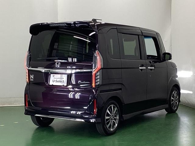 Ｎ－ＢＯＸカスタム Ｌ　ドラレコ　ナビ　Ｒカメラ　ブルートゥース　両席電動スライドドア　Ｐソナー　サイドエアバッグ　Ａストップ　シートヒータ　ベンチシート　点検記録簿　キーフリーシステム　ＬＥＤライト　リアカメ　ＡＣ　ＥＴＣ（9枚目）