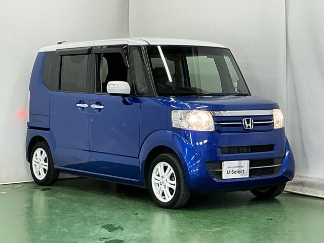 Ｎ－ＢＯＸ ２トーンカラースタイルＧ・Ｌパッケージ　Ｒカメラ　ＣＤ　ＥＴＣ　ワンセグ　アルミホイール　左右エアバック　Ｓキー　横滑り防止装置付　記録簿　パワーウィンドウ　盗難防止装置　パワーステアリング　ＩＳＴＯＰ　ベンチＳ　ＡＢＳ　エアコン（7枚目）