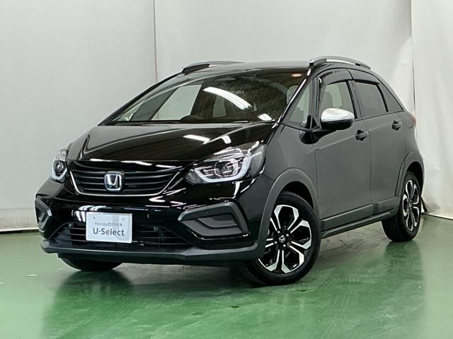 フィット ｅ：ＨＥＶクロスター　ドラレコ　ナビ　Ｒカメラ　ブルートゥース　インテリキー　キーフリー　ＬＥＤヘットライト　イモビライザー　サイドカーテンエアバック　Ｃソナー　クルコン　パワーウインドウ　エアコン　ＵＳＢ　記録簿　ＥＴＣ（10枚目）