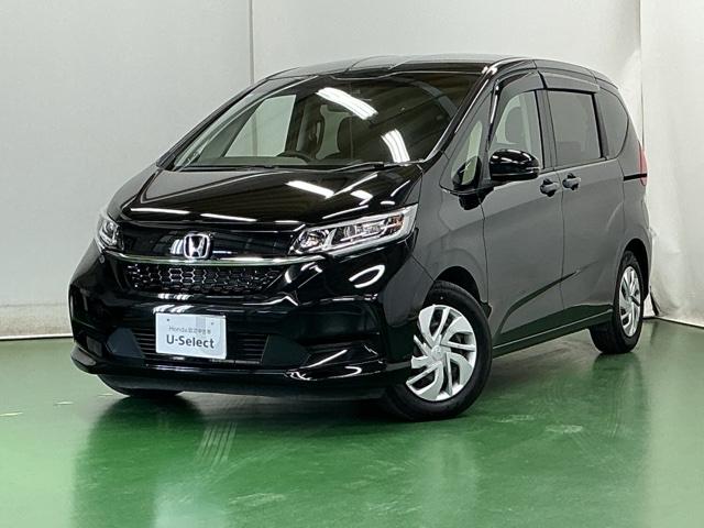 フリード Ｇ・ホンダセンシング　ドラレコ　ナビ　Ｒカメラ　後席モニター　Ｗ電動ドア　キーフリ　スマートキーシステム　イモビ　ＵＳＢポート　カラーバックモニター　横滑防止装置　ＬＥＤランプ　整備点検記録簿　エアコン　クルコン　ＳＲＳ（10枚目）