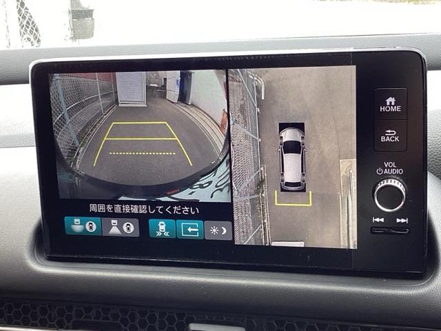 ＺＲ－Ｖ ｅ：ＨＥＶＺ特別仕様車ブラックスタイル　純正コネクトディスプレイオーディオ　パワーバックドア　マルチビュー　ＥＴＣ車載器　ＵＳＢ接続　ＬＥＤヘッドランプ　禁煙車　本革シート　オートクルーズコントロール　フルセグＴＶ　スマートキー　ＶＳＡ（12枚目）