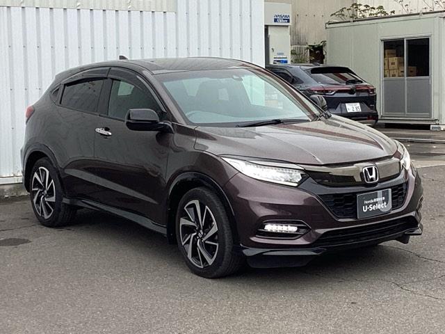 ヴェゼル ＲＳ・ホンダセンシング　純正メモリーナビＬＥＤライト　スマ－トキ－　ドライブレコーダー装着車　バックモニター　イモビ　シートヒータ　サイドＳＲＳ　フルオートエアコン　ＤＶＤ視聴可能　地デジ　ｉストップ　横滑り防止機能　ＡＢＳ（7枚目）