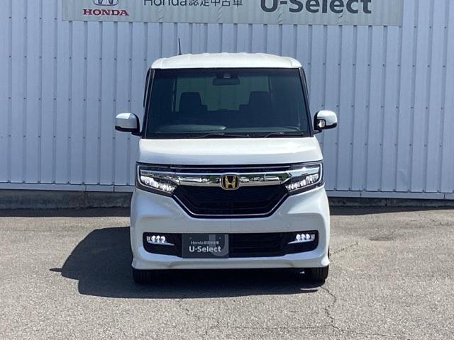 Ｎ－ＢＯＸカスタム Ｇ・Ｌホンダセンシング　純正メモリーナビＬＥＤライト　衝突軽減ブレ－キ　盗難防止装置　ＶＳＡ　シ－トヒ－タ－　フルオートエアコン　パーキングセンサー　スマートキ－　ＬＥＤヘッドライ　ナビＴＶ　Ｂカメラ　フルセグテレビ　ＵＳＢ（6枚目）
