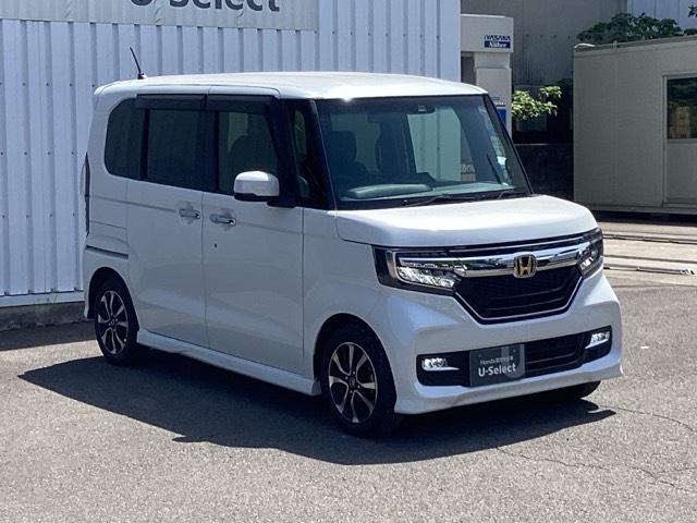 Ｎ－ＢＯＸカスタム Ｇ・Ｌホンダセンシング　純正メモリーナビＬＥＤライト　衝突軽減ブレ－キ　盗難防止装置　ＶＳＡ　シ－トヒ－タ－　フルオートエアコン　パーキングセンサー　スマートキ－　ＬＥＤヘッドライ　ナビＴＶ　Ｂカメラ　フルセグテレビ　ＵＳＢ（7枚目）