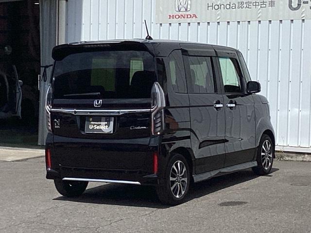 Ｎ－ＢＯＸカスタム Ｌ　純正メモリーナビＬＥＤライト　片側電動両側スライドドア　キーレスエントリー　ＳＲＳ　Ｂカメ　リアコーナーセンサー　ナビ＆ＴＶ　ＤＶＤ再生　前席シートヒーター　地デジフルセグ　横滑り防止機能　スマキー（8枚目）
