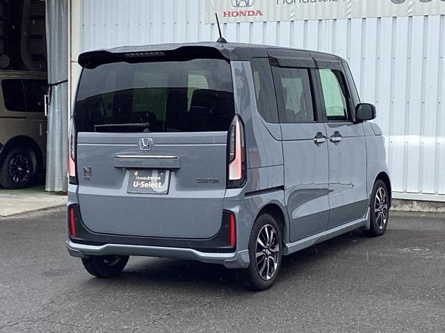 Ｎ－ＢＯＸカスタム コーディネートスタイル　純正メモリーナビＬＥＤライト　レーダーブレーキサポート　パワーウインドウ　両側自動ドア　サイドエアバック　禁煙車　前席シートヒーター　Ｐセンサー　ワンオーナー　ＵＳＢ接続　クルーズコントロール　ＶＳＡ（8枚目）