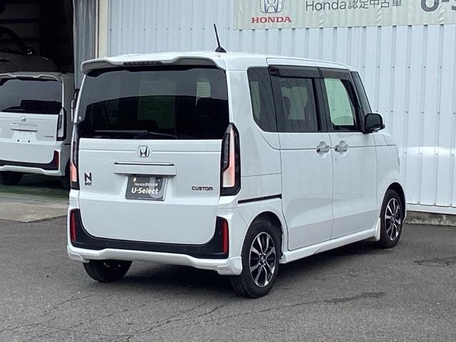 Ｎ－ＢＯＸカスタム コーディネートスタイル　純正コネクトナビＬＥＤライト　軽減ブレーキ　禁煙　ワンオーナー　シートヒータ　ＥＳＣ　Ｗパワスラ　クルーズコントロール　イモビライザー　地デジフルセグ　Ｐセンサー　Ｂカメラ　ＤＶＤ再生　ＥＴＣ　ＵＳＢ（8枚目）