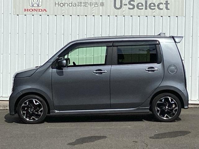 Ｎ－ＷＧＮカスタム Ｌ・ターボホンダセンシング　ＥＴＣ／純正ナビ／バックモニター／ホンダセンシング　盗難警報装置　横滑り防止機能　サイドエアバック　クルーズＣ　クリアランスソナ　ＬＥＤヘッド　シ－トヒ－タ－　リヤカメラ　タ－ボ　整備記録簿　ＡＡＣ（10枚目）