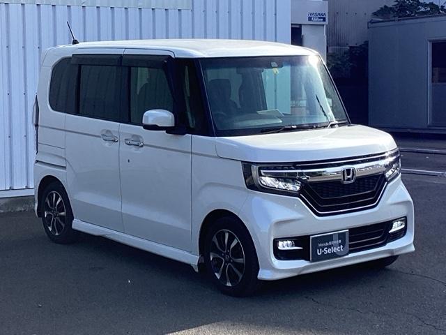 Ｎ－ＢＯＸカスタム Ｇ・Ｌホンダセンシング　純正メモリーナビＬＥＤライト　地デジＴＶ　助手席エアバッグ　キーレス　セキュリティーアラーム　スマ－トキ－　コーナーセンサ　リアカメラ　ナビＴＶ　ＥＴＣ　前車追従機能　サイドエアバッグ　ＵＳＢ　ＤＶＤ（6枚目）