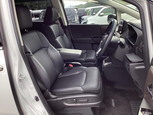 オデッセイハイブリッド e:HEVアブソルート・EX ドラレコ ETC リアカメラ 電動Rゲート LEDライト シ-トヒ-タ- 両側PSD エアロ パワ-シ-ト 整備記録簿 フルセグ アイドルストップ クルーズコントロール DVD再生機能 3列シート(18枚目)