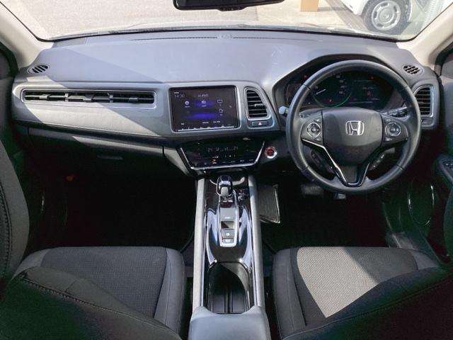ヴェゼル ハイブリッドＸ・ホンダセンシング　地デジ　Ａクルーズ　Ｂモニ　スマキー　オートエアコン　ＶＳＡ　ＬＥＤヘッドライト　ＥＴＣ車載器　カーテンエアバッグ　ＡＢＳ　パワーウィンドウ　ＵＳＢ　Ｗエアバッグ（2枚目）