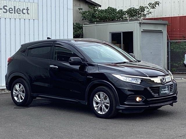 ヴェゼル ハイブリッドＸ・ホンダセンシング　地デジ　Ａクルーズ　Ｂモニ　スマキー　オートエアコン　ＶＳＡ　ＬＥＤヘッドライト　ＥＴＣ車載器　カーテンエアバッグ　ＡＢＳ　パワーウィンドウ　ＵＳＢ　Ｗエアバッグ（7枚目）