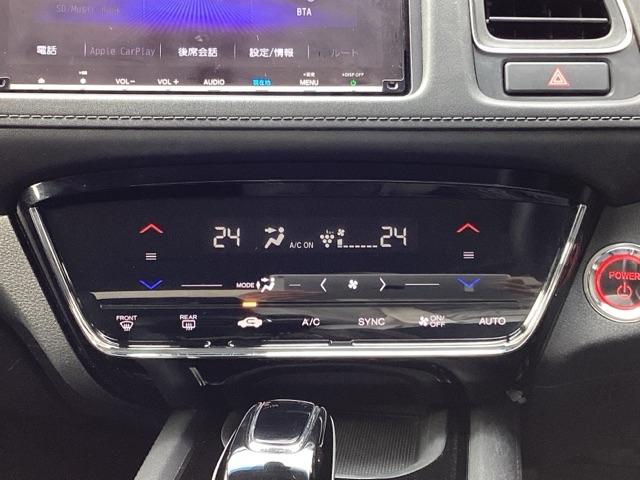ヴェゼル ハイブリッドＸ・ホンダセンシング　地デジ　Ａクルーズ　Ｂモニ　スマキー　オートエアコン　ＶＳＡ　ＬＥＤヘッドライト　ＥＴＣ車載器　カーテンエアバッグ　ＡＢＳ　パワーウィンドウ　ＵＳＢ　Ｗエアバッグ（21枚目）