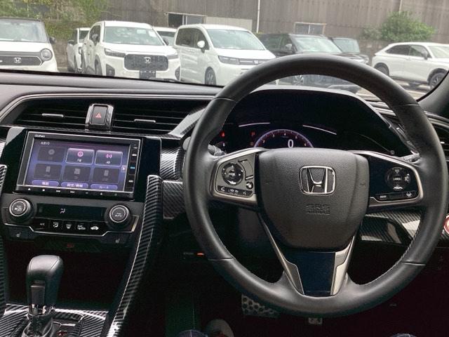 シビック ハッチバック トップロードサンルーフナビ装着用スペシャルパッケージ+ETC車載器LEDヘッドライトHondaSENSING渋滞追従機能レザーインテリア 盗難防止装置 Bモニター 整備記録簿 横滑防止 LEDライト(3枚目)