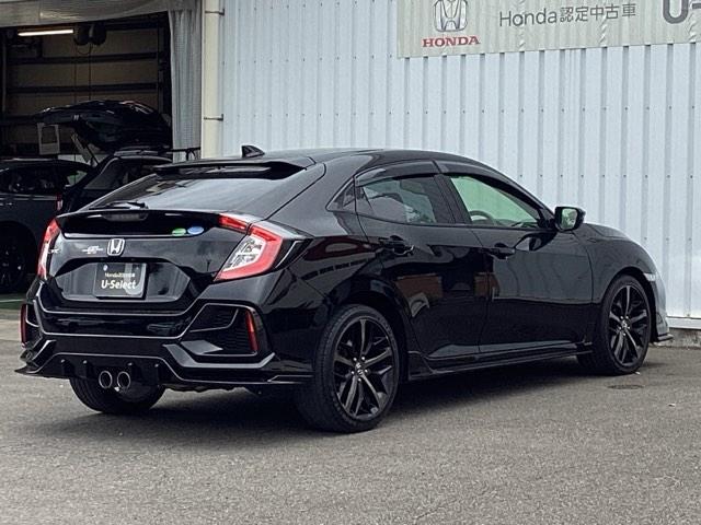 シビック ハッチバック トップロードサンルーフナビ装着用スペシャルパッケージ+ETC車載器LEDヘッドライトHondaSENSING渋滞追従機能レザーインテリア 盗難防止装置 Bモニター 整備記録簿 横滑防止 LEDライト(8枚目)