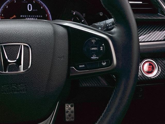 シビック ハッチバック トップロードサンルーフナビ装着用スペシャルパッケージ+ETC車載器LEDヘッドライトHondaSENSING渋滞追従機能レザーインテリア 盗難防止装置 Bモニター 整備記録簿 横滑防止 LEDライト(30枚目)