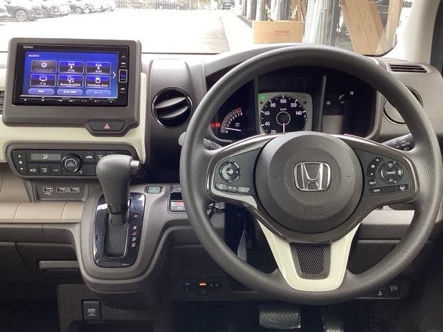 N-WGN Lホンダセンシング ETC/純正ナビ/バックモニター/ホンダセンシング ETC装備 Bモニタ 1オナ LEDランプ シートヒータ DVD フルセグ 横滑り防止機能 USBポート パーキングセンサー キーフリー ナビTV(3枚目)