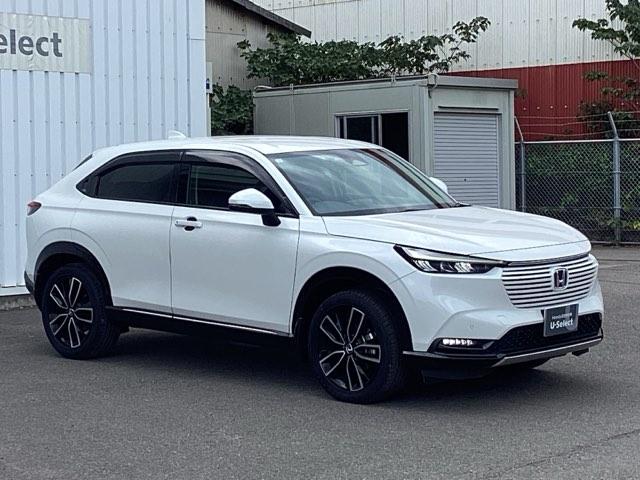 ヴェゼル e:HEVZ ブラインドスポットインフォメーション後退出庫サポートハンズフリーアクセスパワーテールゲート(予約クローズ機能付 スマキ Pトランク フルオートエアコン Dレコ エアバッグ 両席エアバック Rカメ(7枚目)