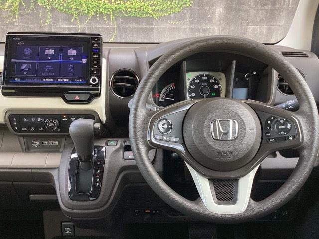 Ｎ－ＷＧＮ Ｌホンダセンシング　ＥＴＣ／純正ナビ／バックモニター／ホンダセンシング　ＥＴＣ装備　Ｂモニタ　ＬＥＤランプ　シートヒータ　ＤＶＤ　フルセグ　横滑り防止機能　ＵＳＢポート　パーキングセンサー　セキュリティアラーム　ナビＴＶ（3枚目）