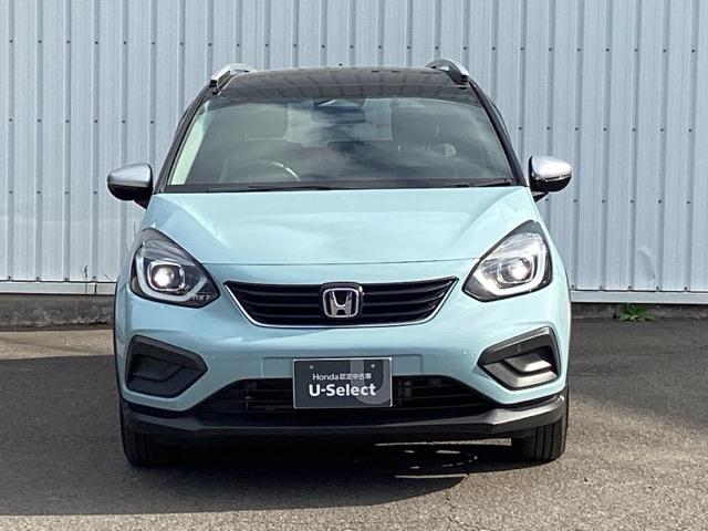 フィット ｅ：ＨＥＶクロスター　ＥＴＣ／純正ナビ／バックモニター／ホンダセンシング　フルオートエアコン　整備記録簿　前後センサー　ＬＥＤランプ　エアバッグ　サイドエアバック　地デジ　オートクルーズコントロール　ＶＳＡ　バックカメラ（6枚目）