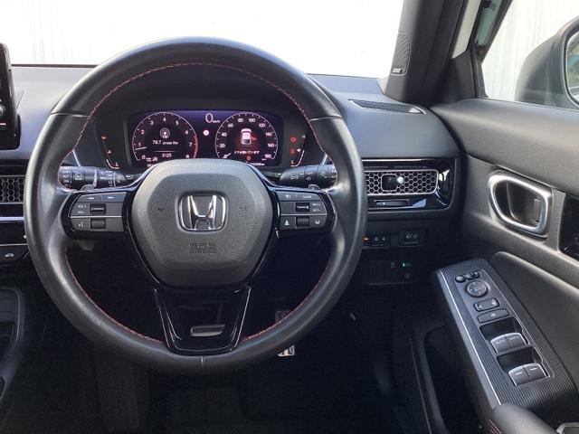 シビック EX メモリーナビ ドラレコ ETC リアカメラ Rカメ パーキングセンサー 衝突被害軽減ブレーキ スマートキーシステム パワ-シ-ト USB LEDライト 地デジフルセグ ナビTV シートH キーフリー(3枚目)