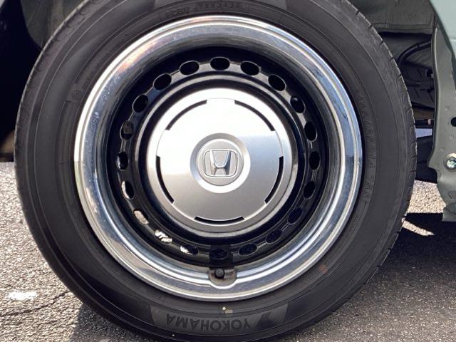 Ｎ－ＢＯＸジョイ ターボ　マルチビューカメラシステム　チェック柄撥水ファブリック（フロント・リアシート／リアシート背面／荷室スライドボード）　ＬＥＤヘッド　ＥＴＣ車載器　オートエアコン　バックカメラ　両側電動ドア　キーフリー（21枚目）