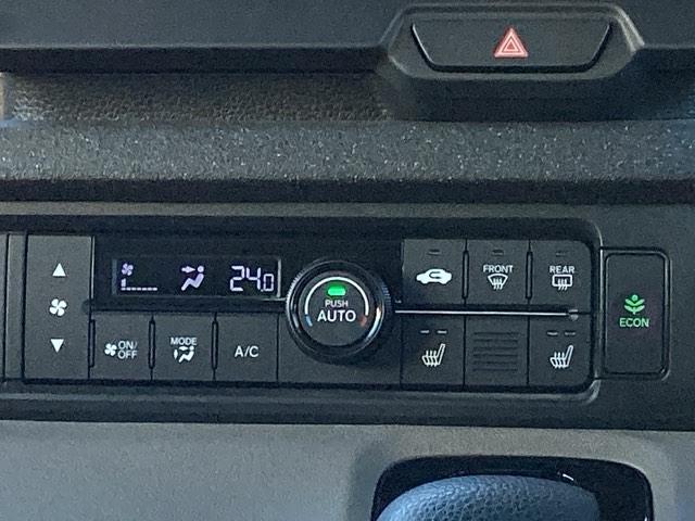 Ｎ－ＢＯＸジョイ ターボ　マルチビューカメラシステム　チェック柄撥水ファブリック（フロント・リアシート／リアシート背面／荷室スライドボード）　ＬＥＤヘッド　ＥＴＣ車載器　オートエアコン　バックカメラ　両側電動ドア　キーフリー（22枚目）