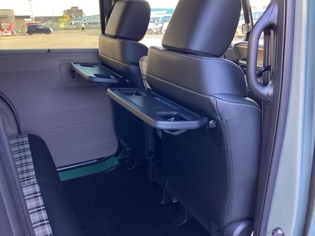 Ｎ－ＢＯＸジョイ ターボ　マルチビューカメラシステム　チェック柄撥水ファブリック（フロント・リアシート／リアシート背面／荷室スライドボード）　ＬＥＤヘッド　ＥＴＣ車載器　オートエアコン　バックカメラ　両側電動ドア　キーフリー（42枚目）