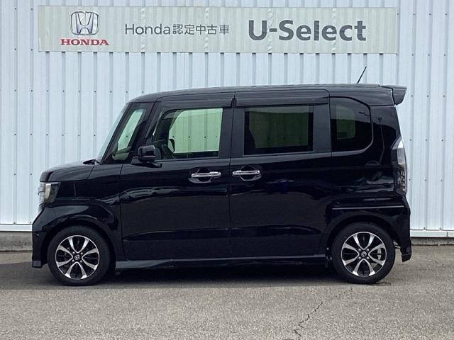 N-BOXカスタム G・Lホンダセンシング プラズマクラスター技術搭載フルオート・エアコンディショナー リア左側パワースライドドア 助手席エアバッグ キーレス シートH アイドリングST セキュリティーアラーム スマ-トキ- コーナーセンサ(10枚目)