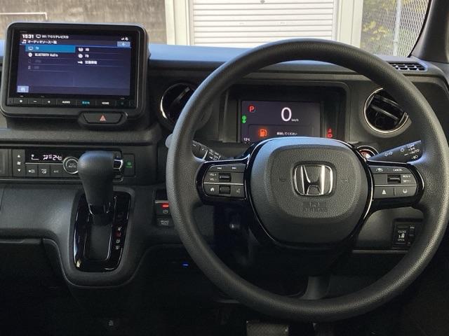 N-BOXカスタム ベースグレード HondaCONNECTforGathers+ナビ装着用スペシャルパッケージ 運転席&助手席シートヒーター USB接続 Dレコ 1オーナー ベンチシート オートエアコン スマートキ LED クルコン(3枚目)